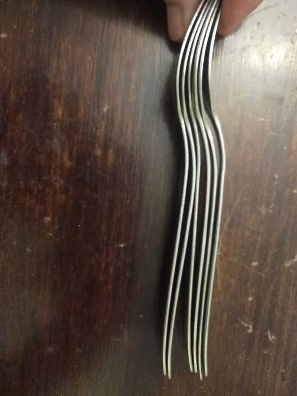 Set 8 Dinner Forks  Wusthof Hallmark Stainless Flatware Germany